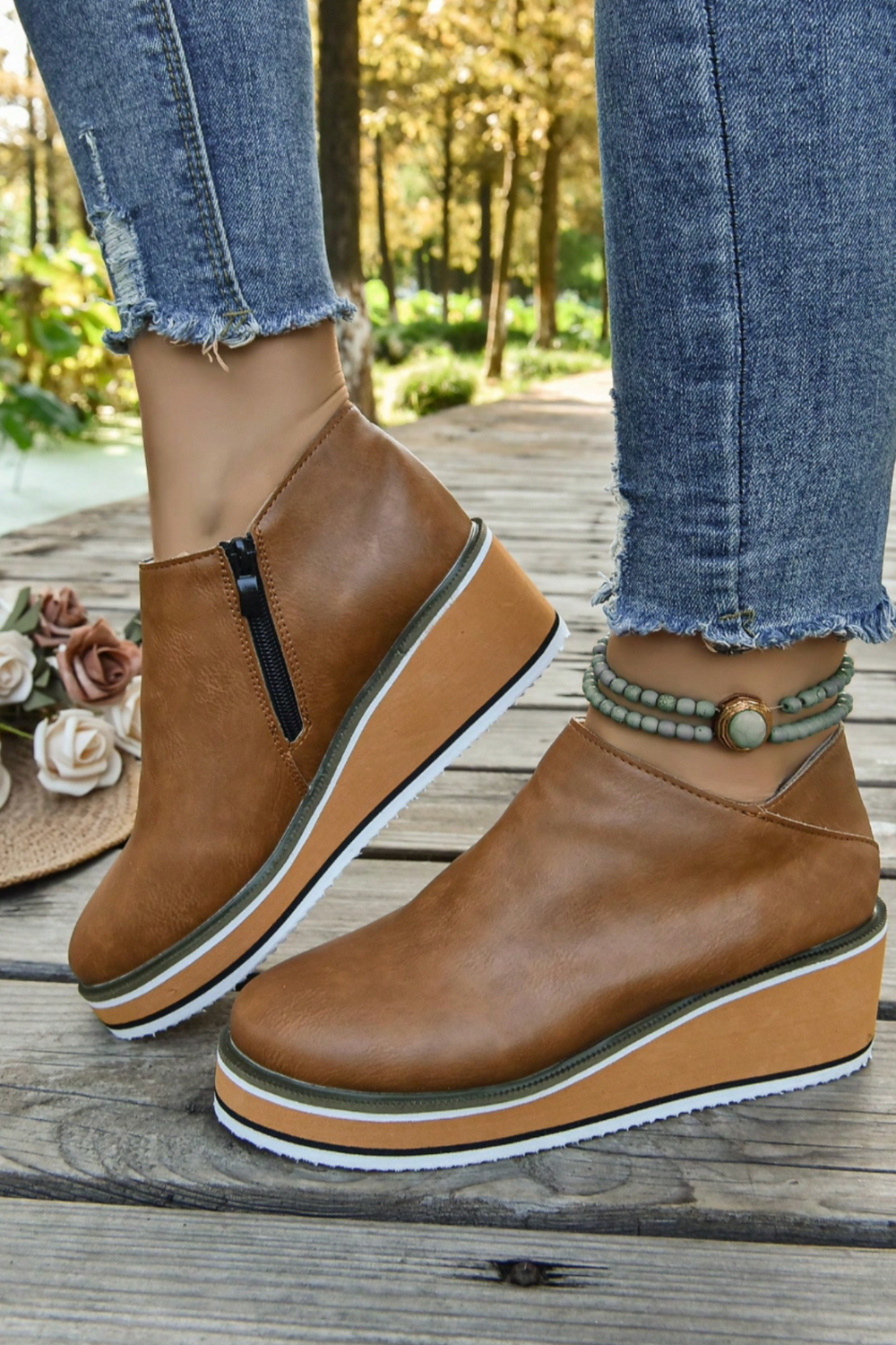 Trinity Waterproof Ankle Boot with Side Zip Entry Premium