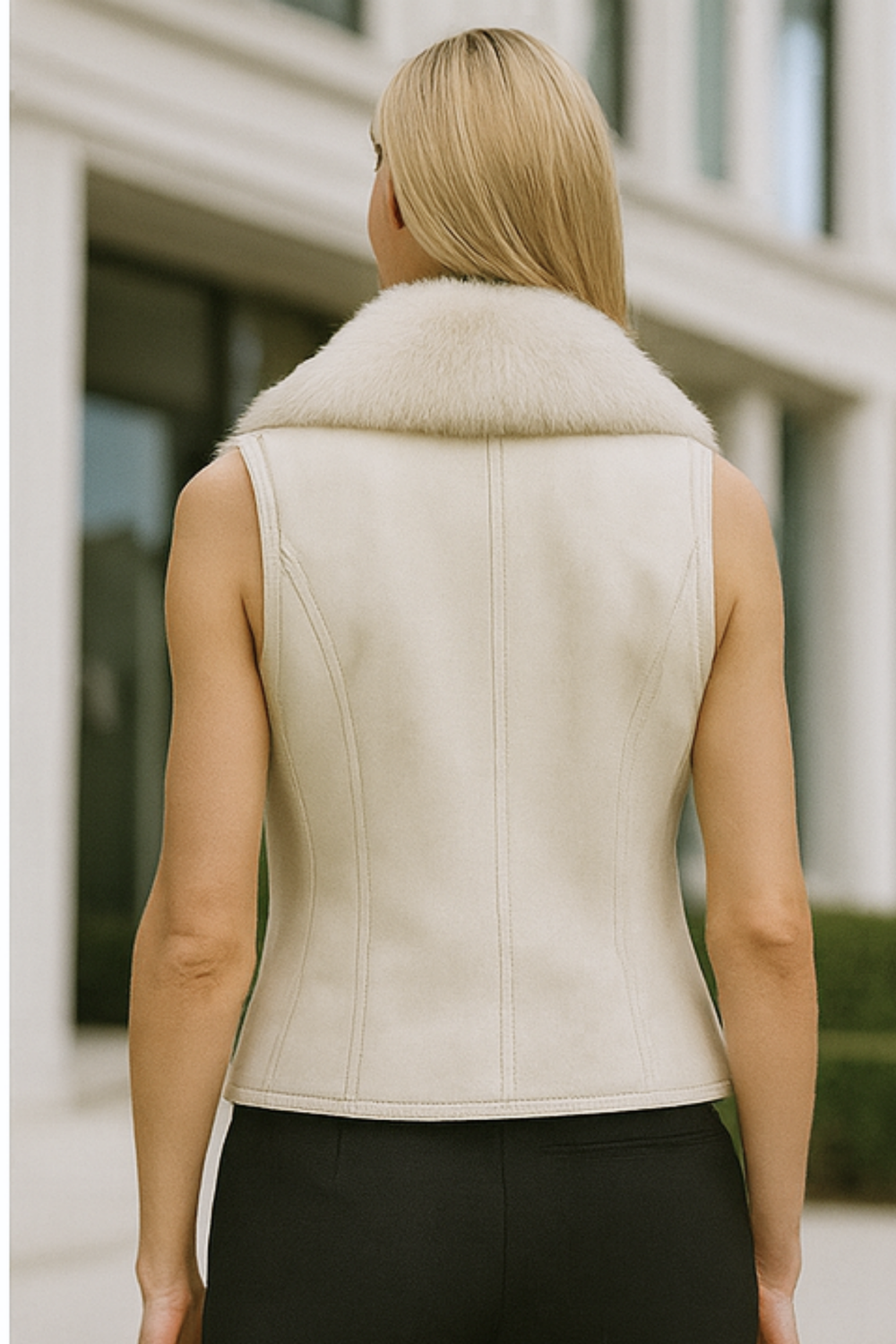 Colby Elegant Leather Vest