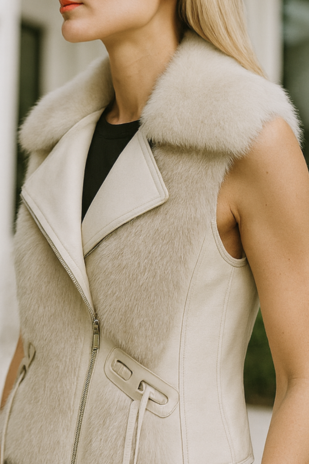 Colby Elegant Leather Vest