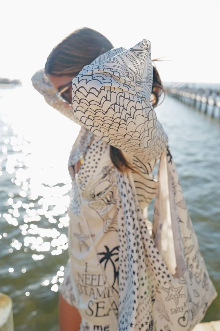 Nautical Print Shirt and Shorts Set for Relaxed Resort Style