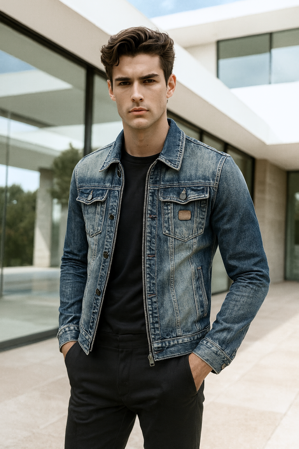 Jonah Rivet Denim Jacket