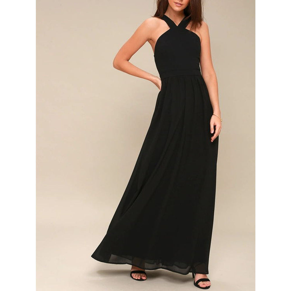 Sara White Wrap-Neck Midi Dress for Women's Fashion Style