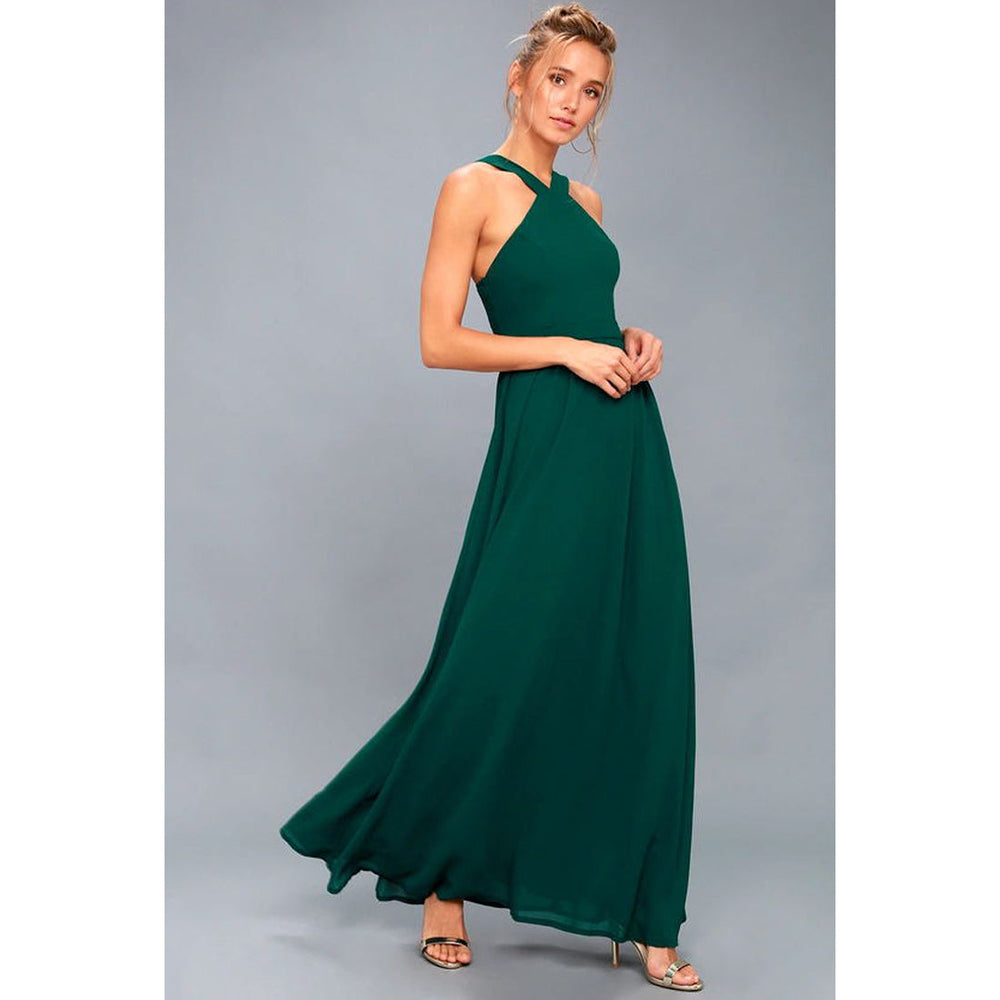 Sara White Wrap-Neck Midi Dress for Women's Fashion Style