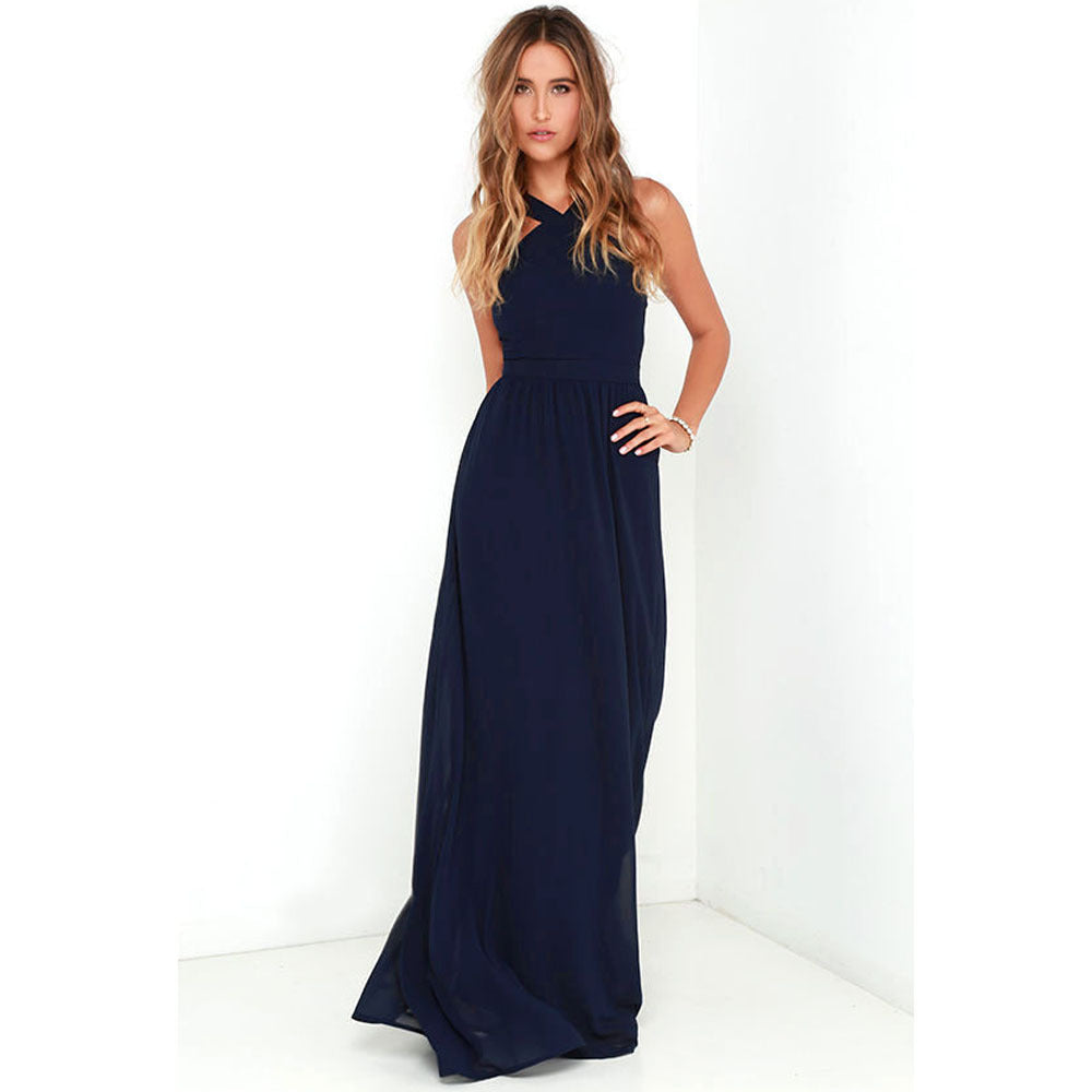 Sara White Wrap-Neck Midi Dress for Women's Fashion Style