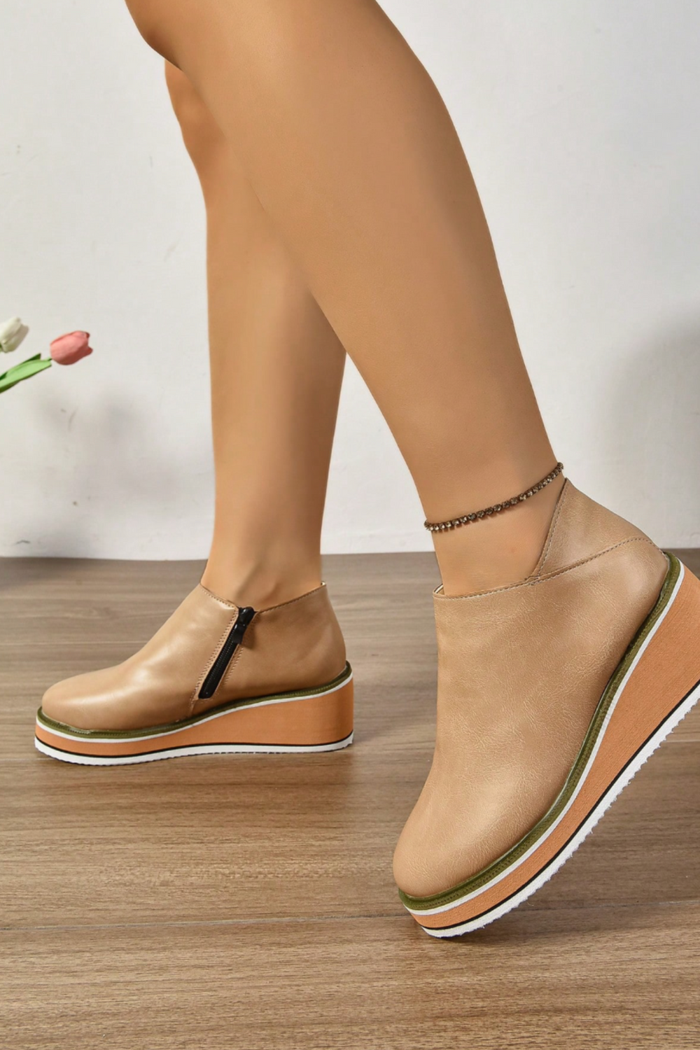 Trinity Waterproof Ankle Boot with Side Zip Entry Premium