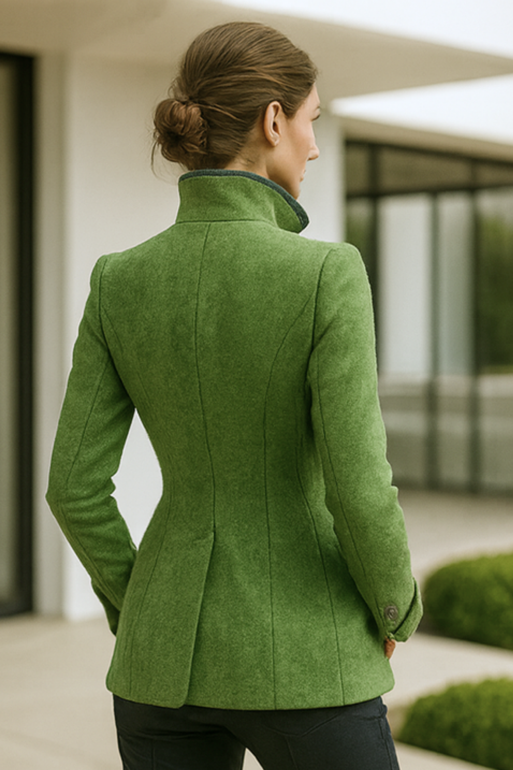 Valerie High-Neck Cardigan