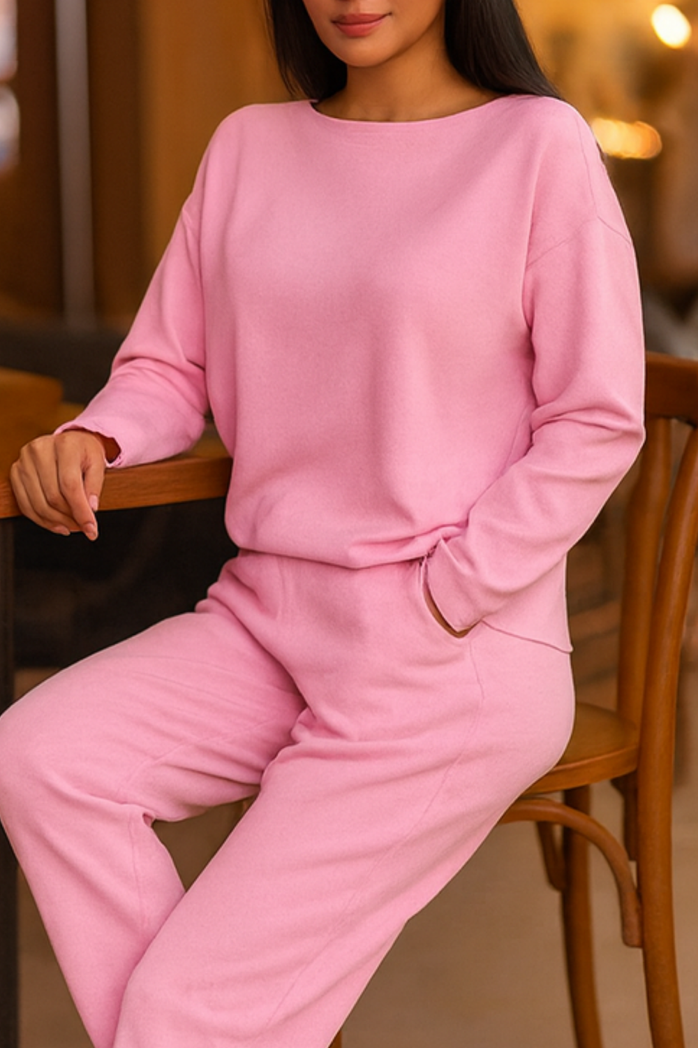 Alie Knit Two-Piece Set Set
