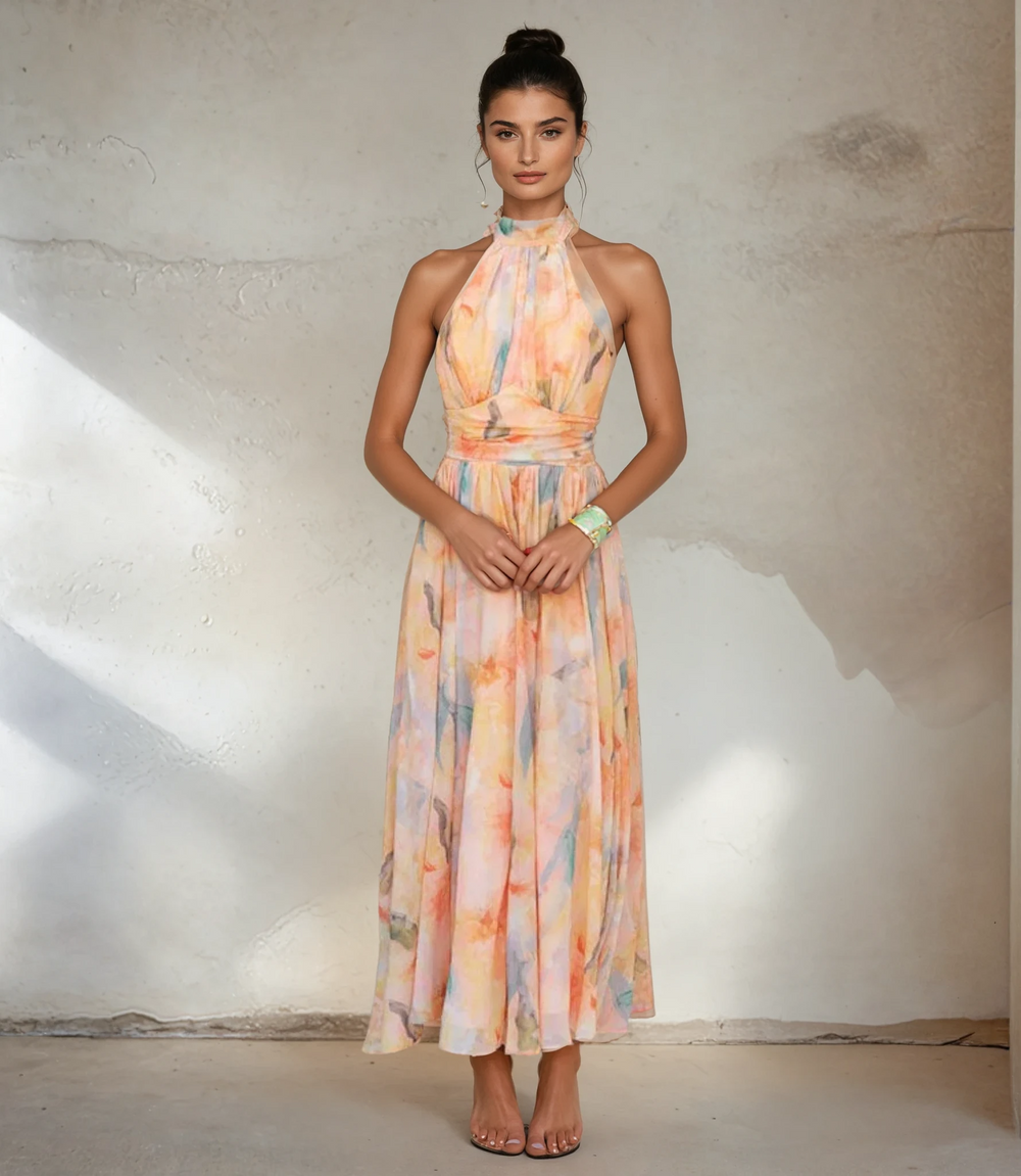 Elettra Floral Maxi Dress
