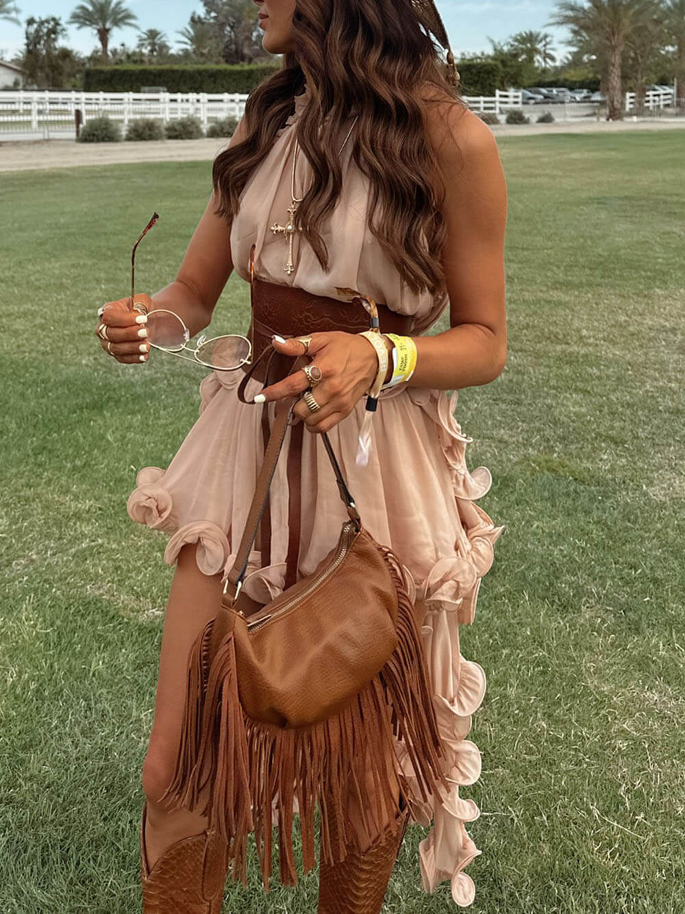 Romantic Drama Ruffle Shorts