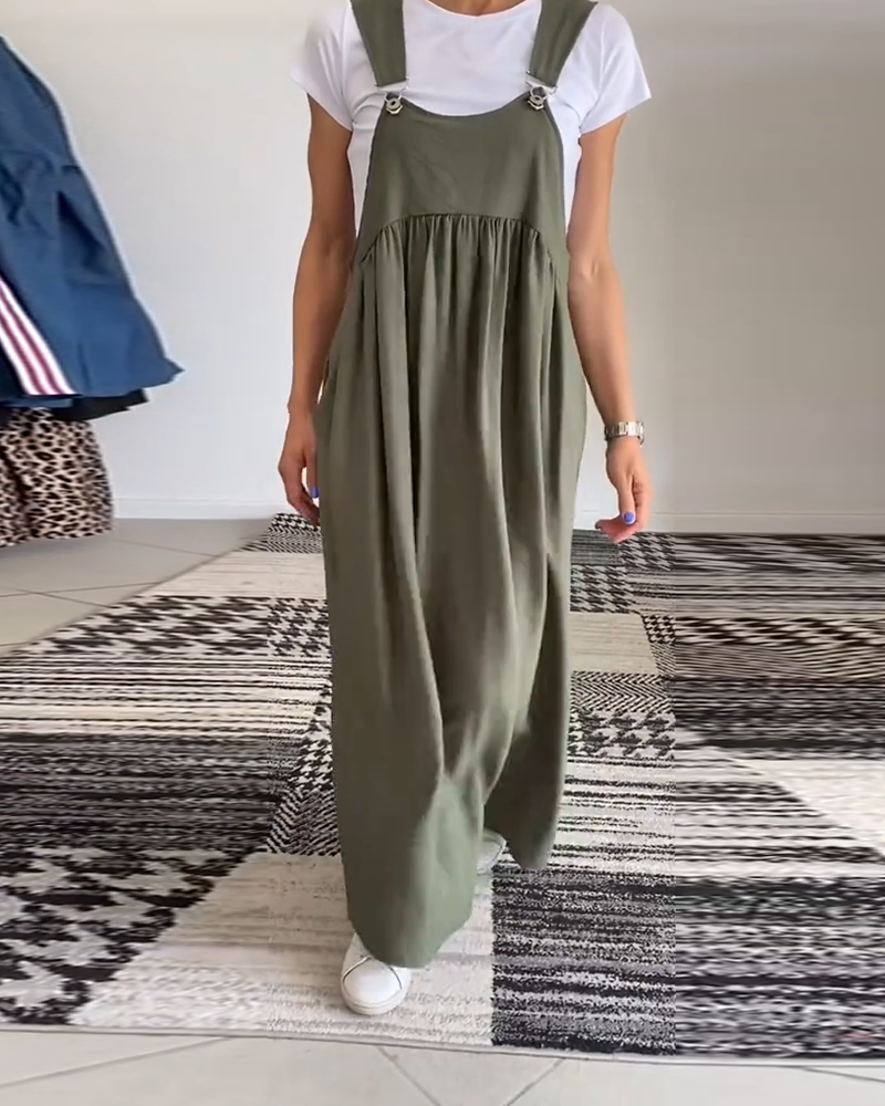 Camille Flowing Sleeveless Casual-Chic Dress