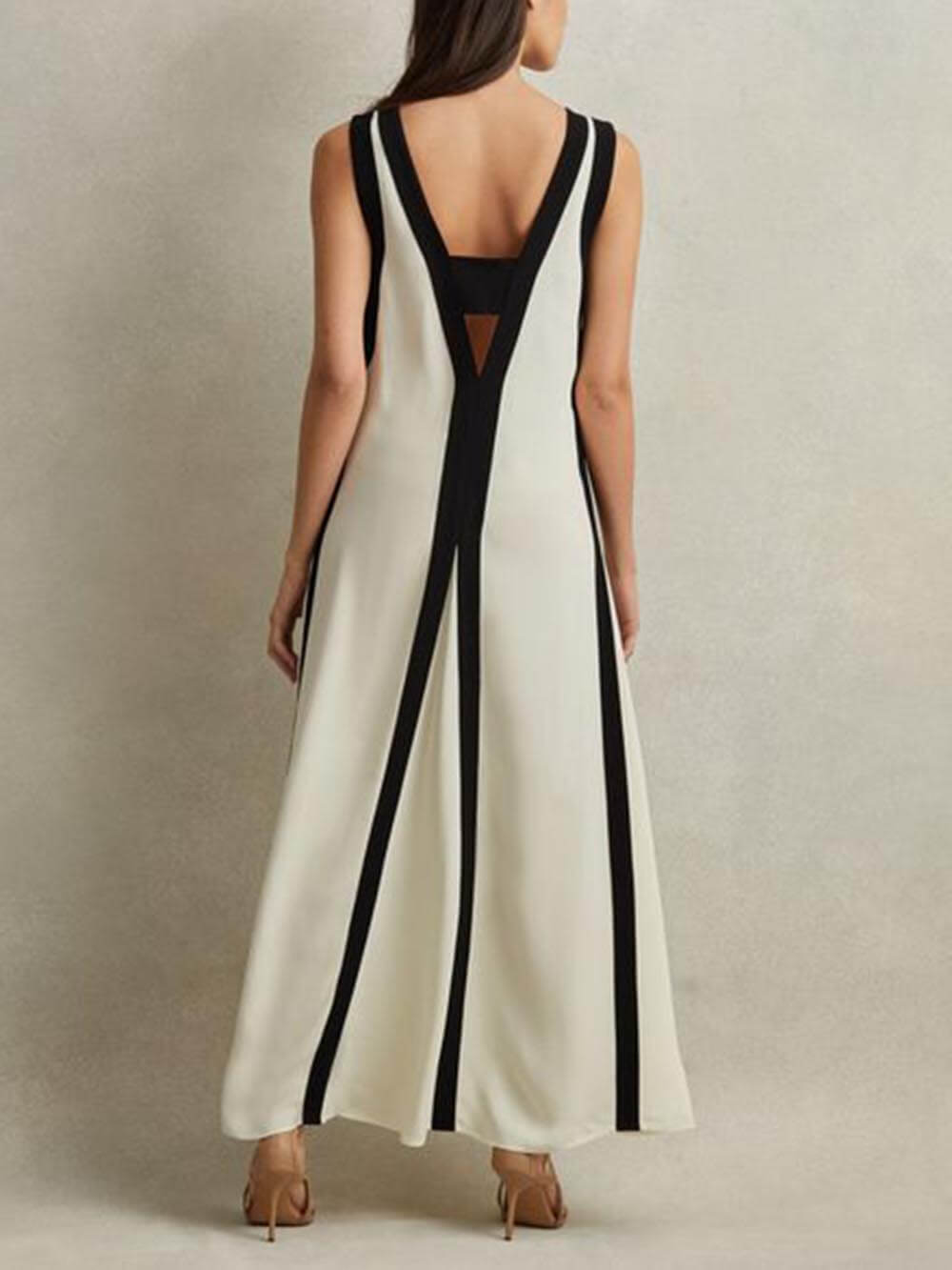 Wendbares Reversible Colorblock Maxi