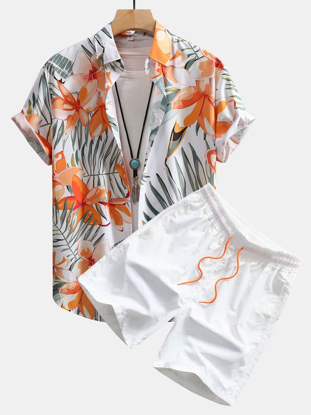 Franco Printed Camp Shirt