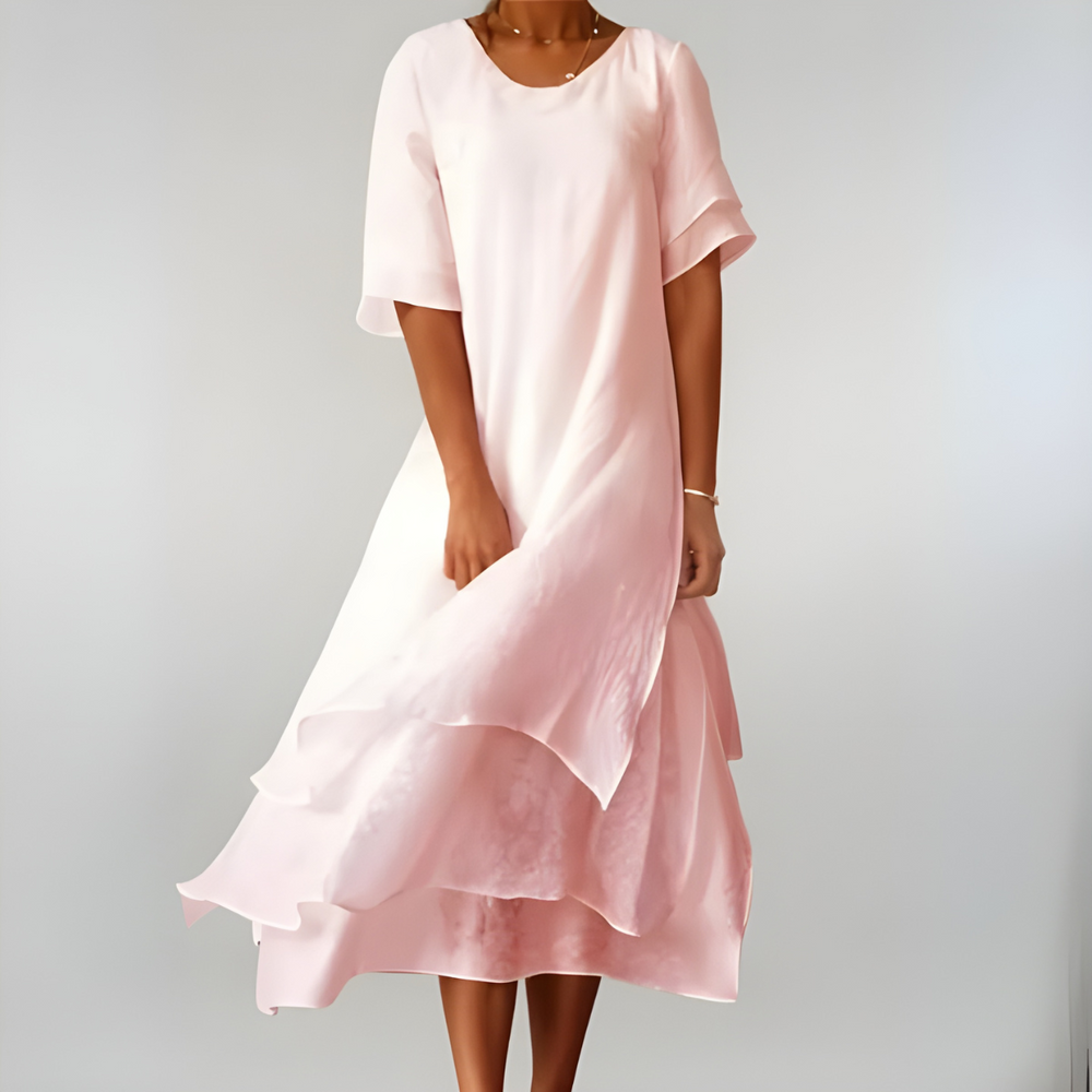 Agnès Light Cotton Maxi Dress