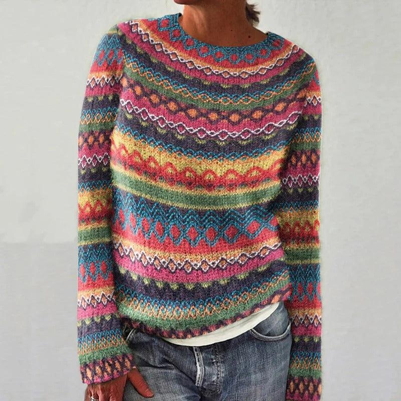 Emma Patterned Long-Sleeve Jersey