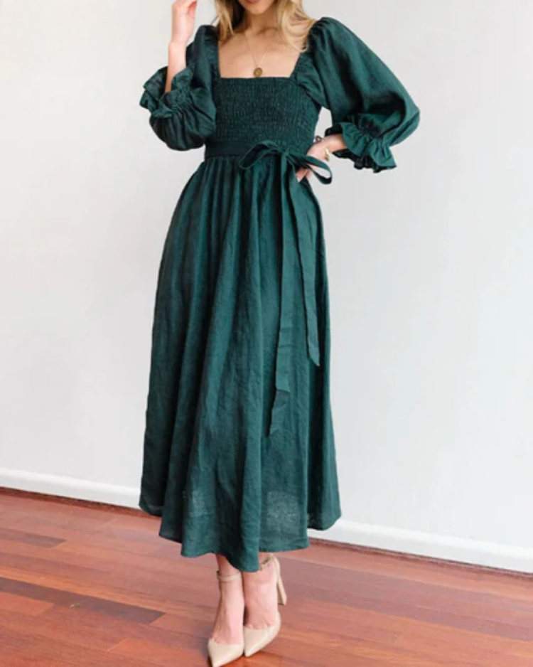 Diana Ruffle Dress