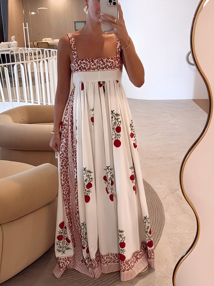 Rosa Printed Maxi Dress