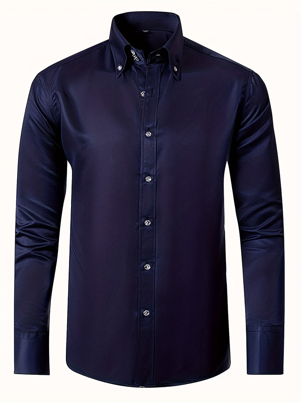 Liam Solid Long-Sleeve Shirt