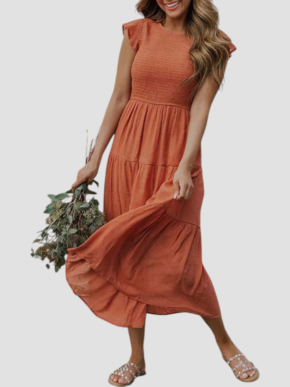 Verena Ruffle Dress