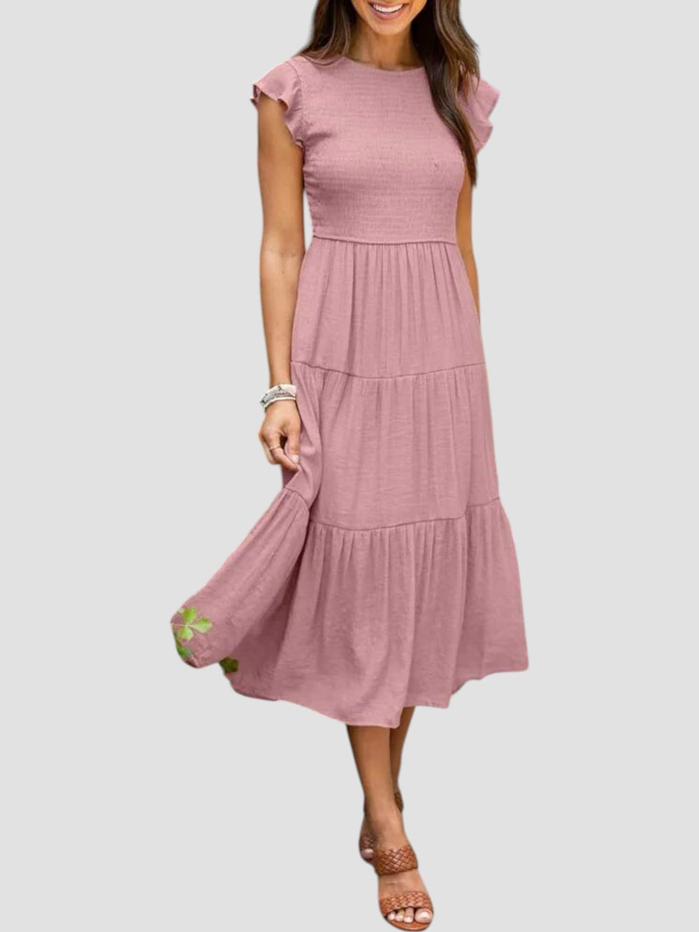 Verena Ruffle Dress