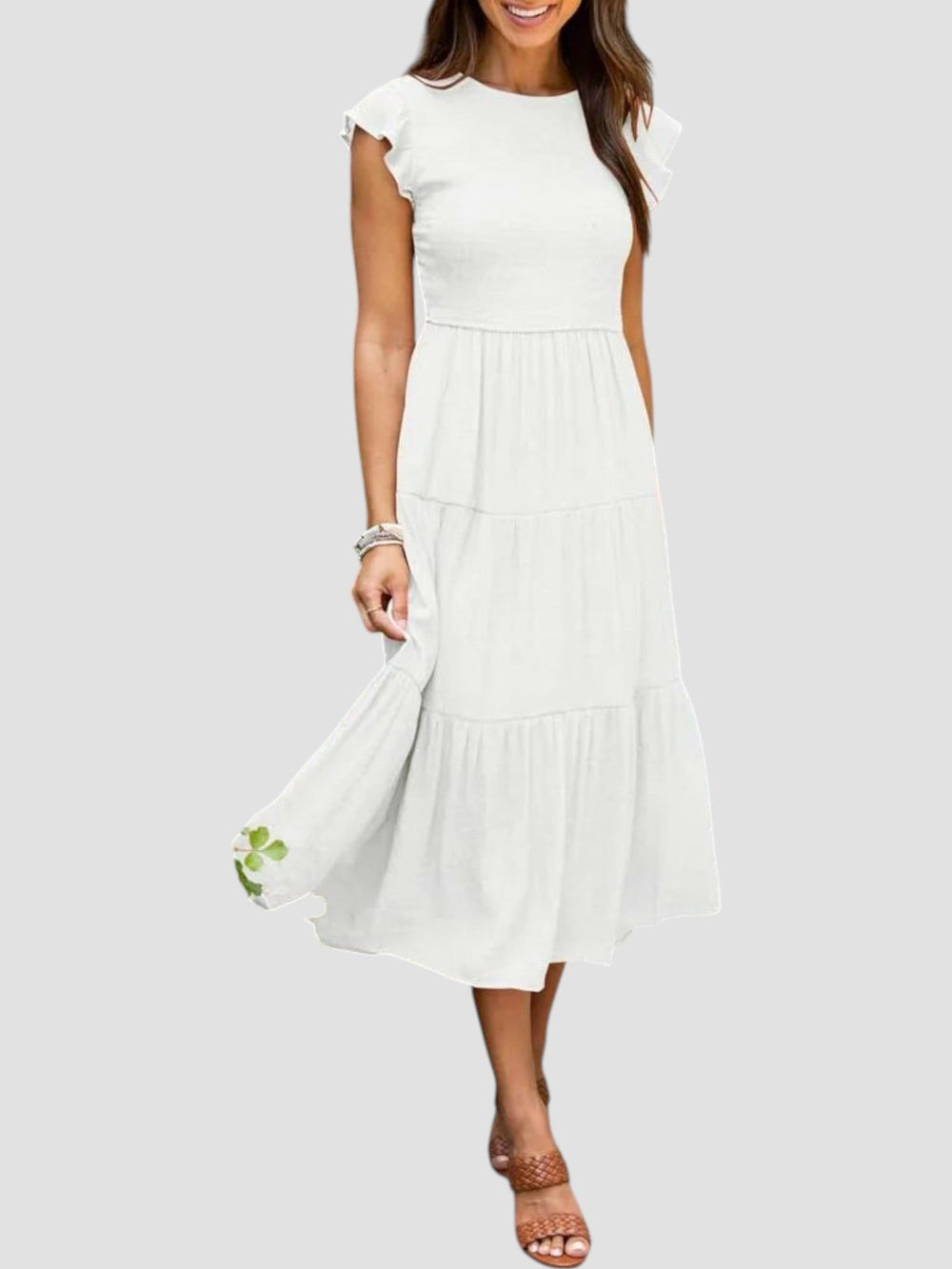 Verena Ruffle Dress
