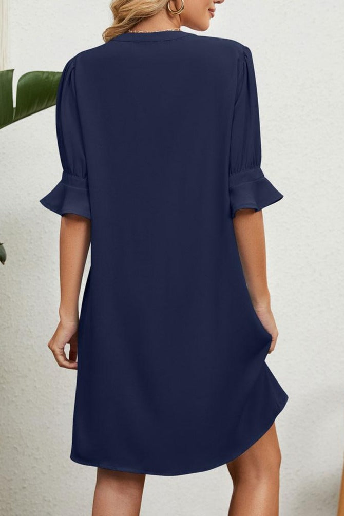 Emélie V-Neck Dress