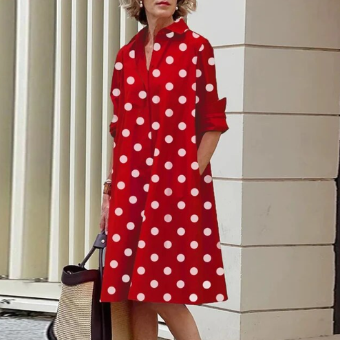 Button-Up Shirt Dress