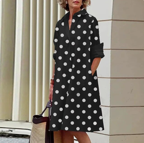 Button-Up Shirt Dress