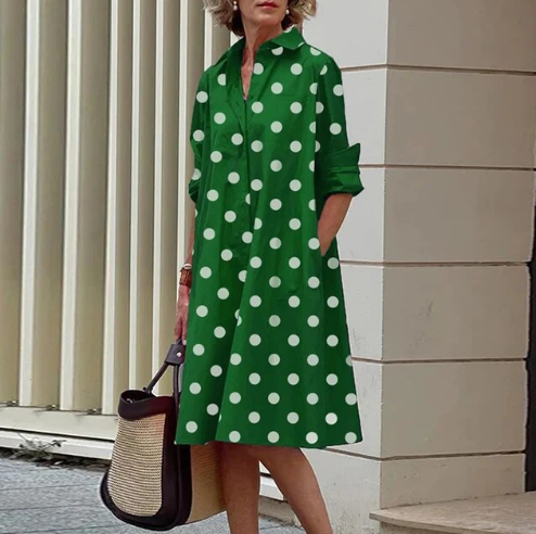 Button-Up Shirt Dress