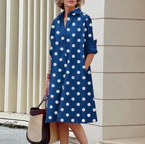 Button-Up Shirt Dress