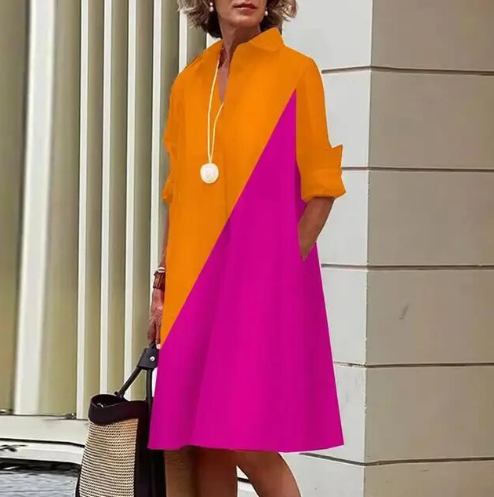 Button-Up Shirt Dress