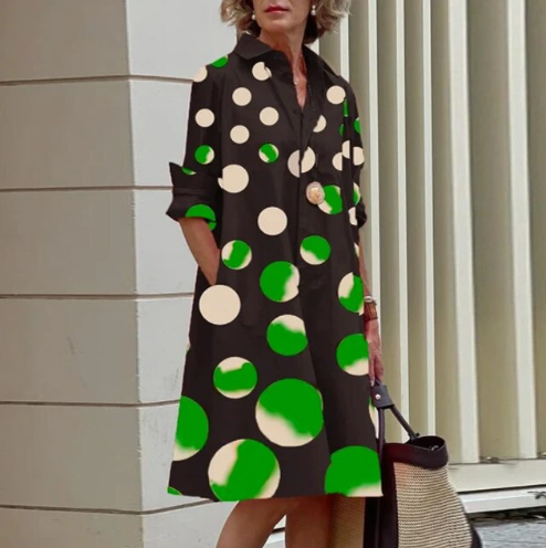 Button-Up Shirt Dress