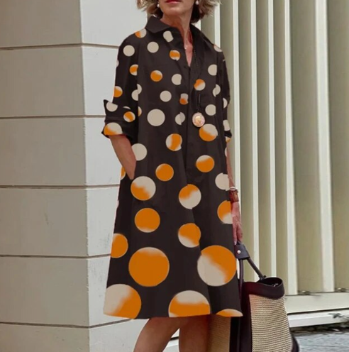 Button-Up Shirt Dress