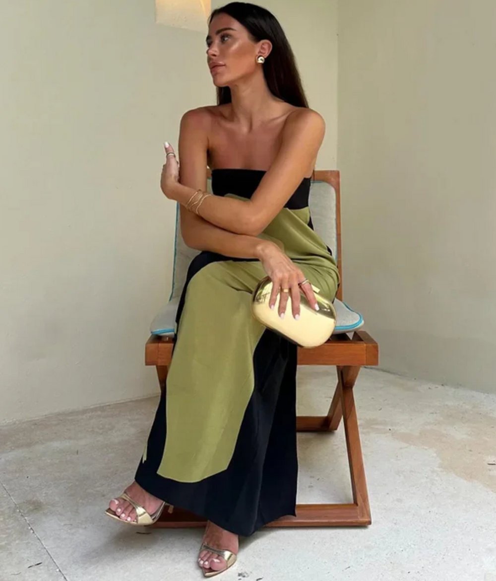 Paula Printed Off-Shoulder Dress