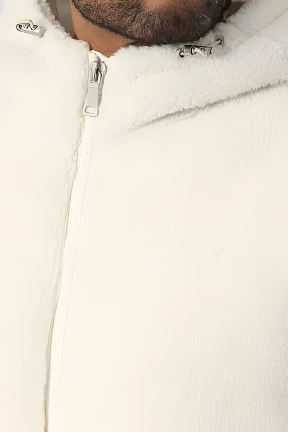 Kareem Sherpa-Lined Hooded Puffer Jacket Comfortable Jacket