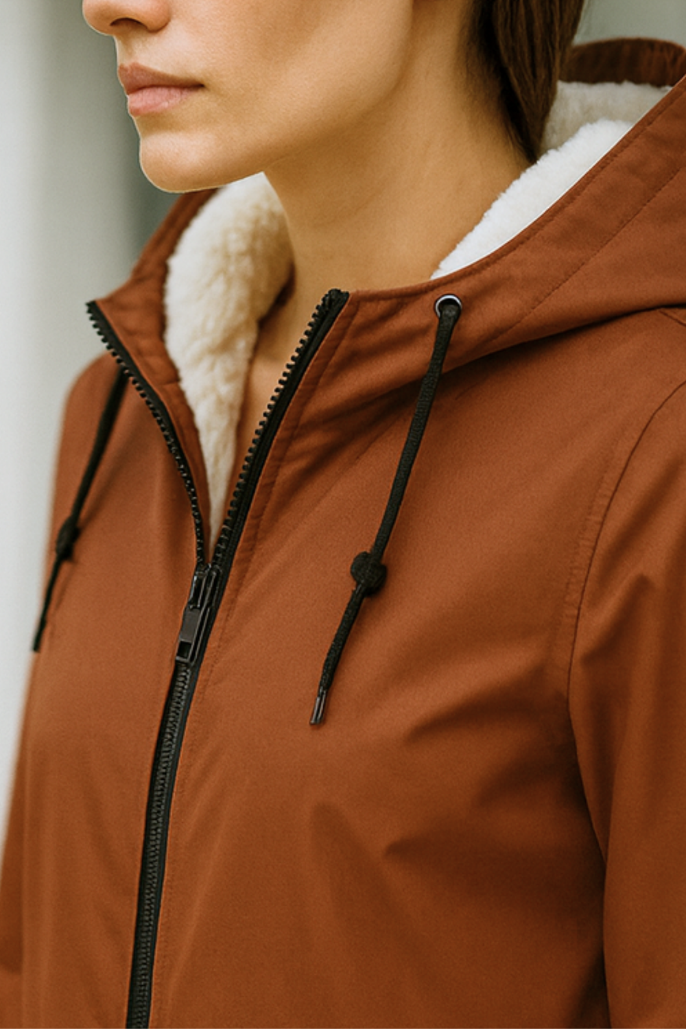 Pauline Waterproof Windproof Rain Jacket for All Seasons