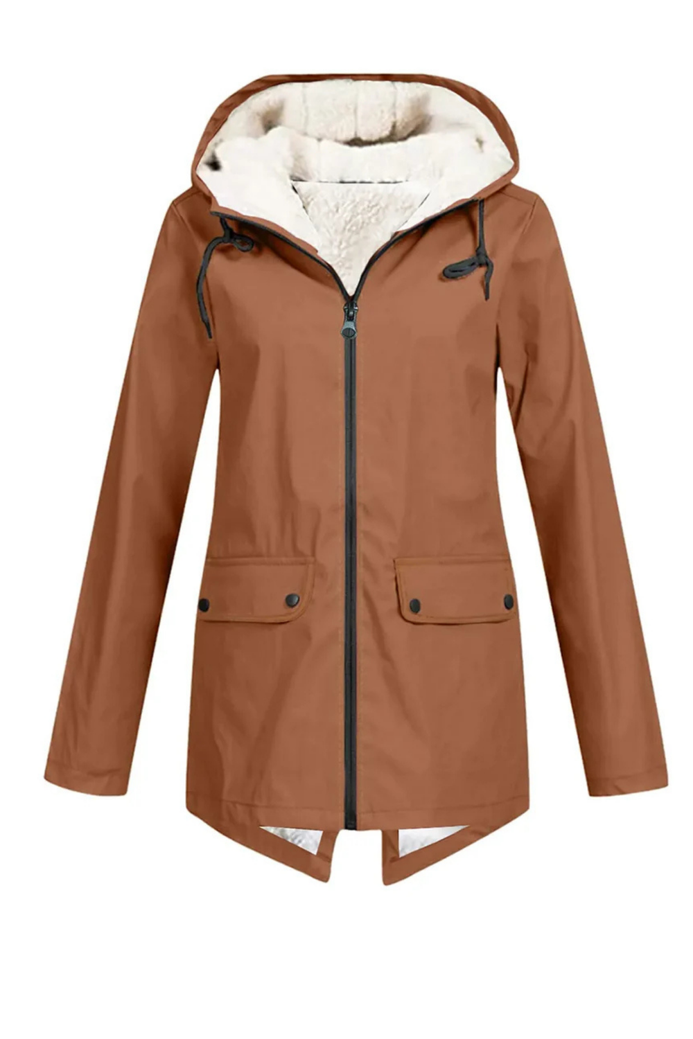Pauline Waterproof Windproof Rain Jacket for All Seasons