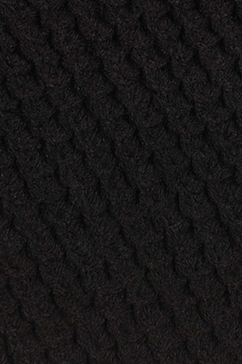 Gerald Zip Cardigan Vest Black
