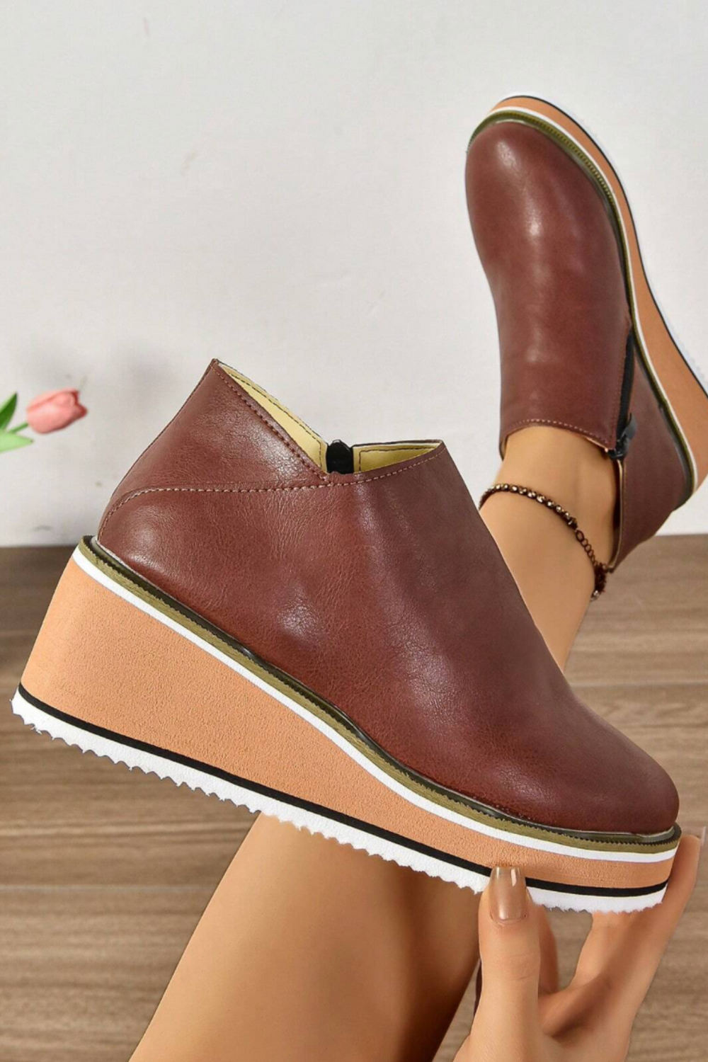 Trinity Waterproof Ankle Boot with Side Zip Entry Premium