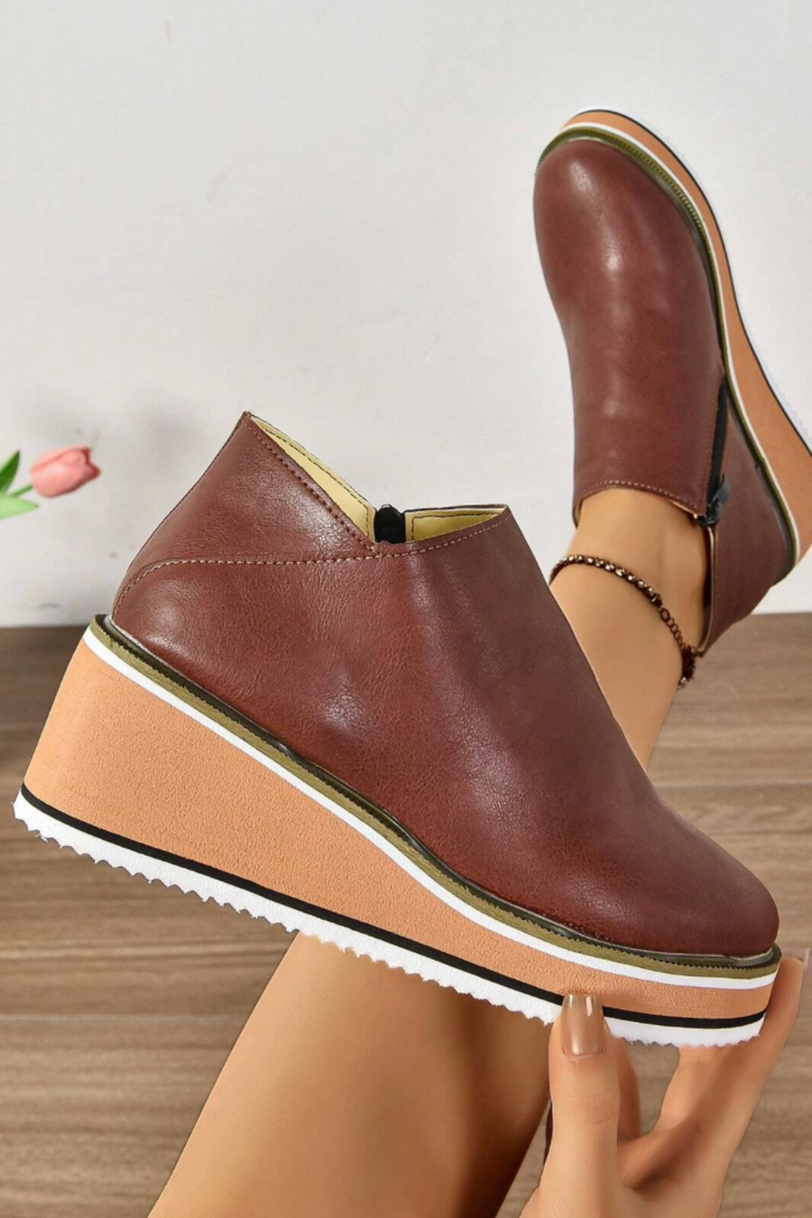 Trinity Waterproof Ankle Boot with Side Zip Entry Premium
