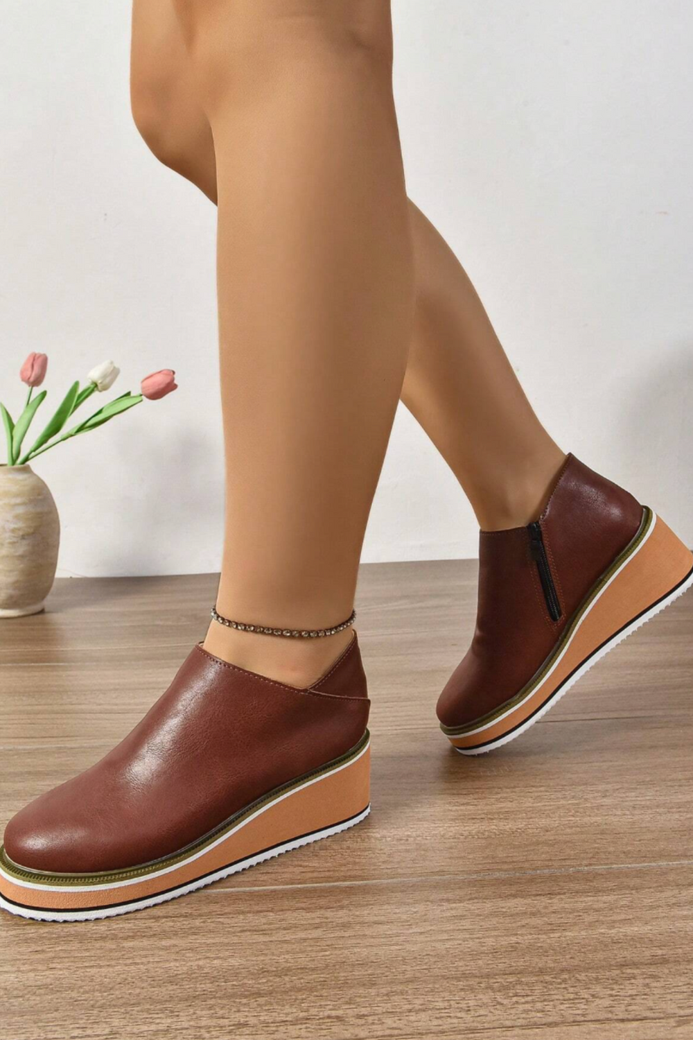 Trinity Waterproof Ankle Boot with Side Zip Entry Premium