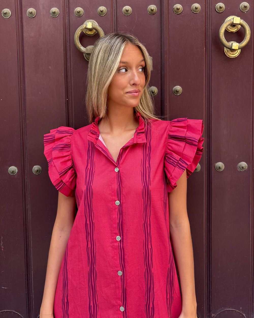 Malea Zeitloses Rosé-Dress