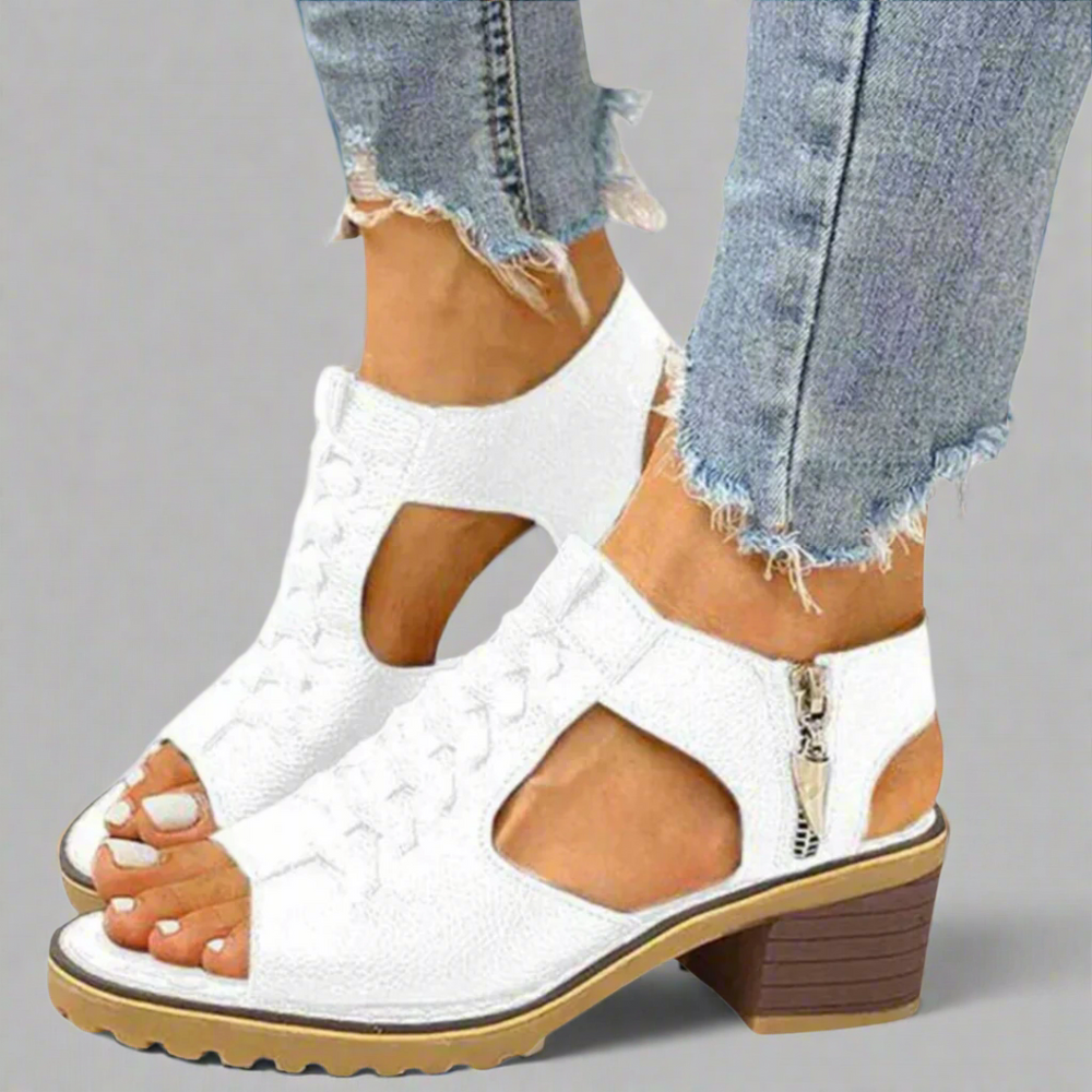 Agneta Comfort Strappy Open-Toe Adjustable-Strap Sandals