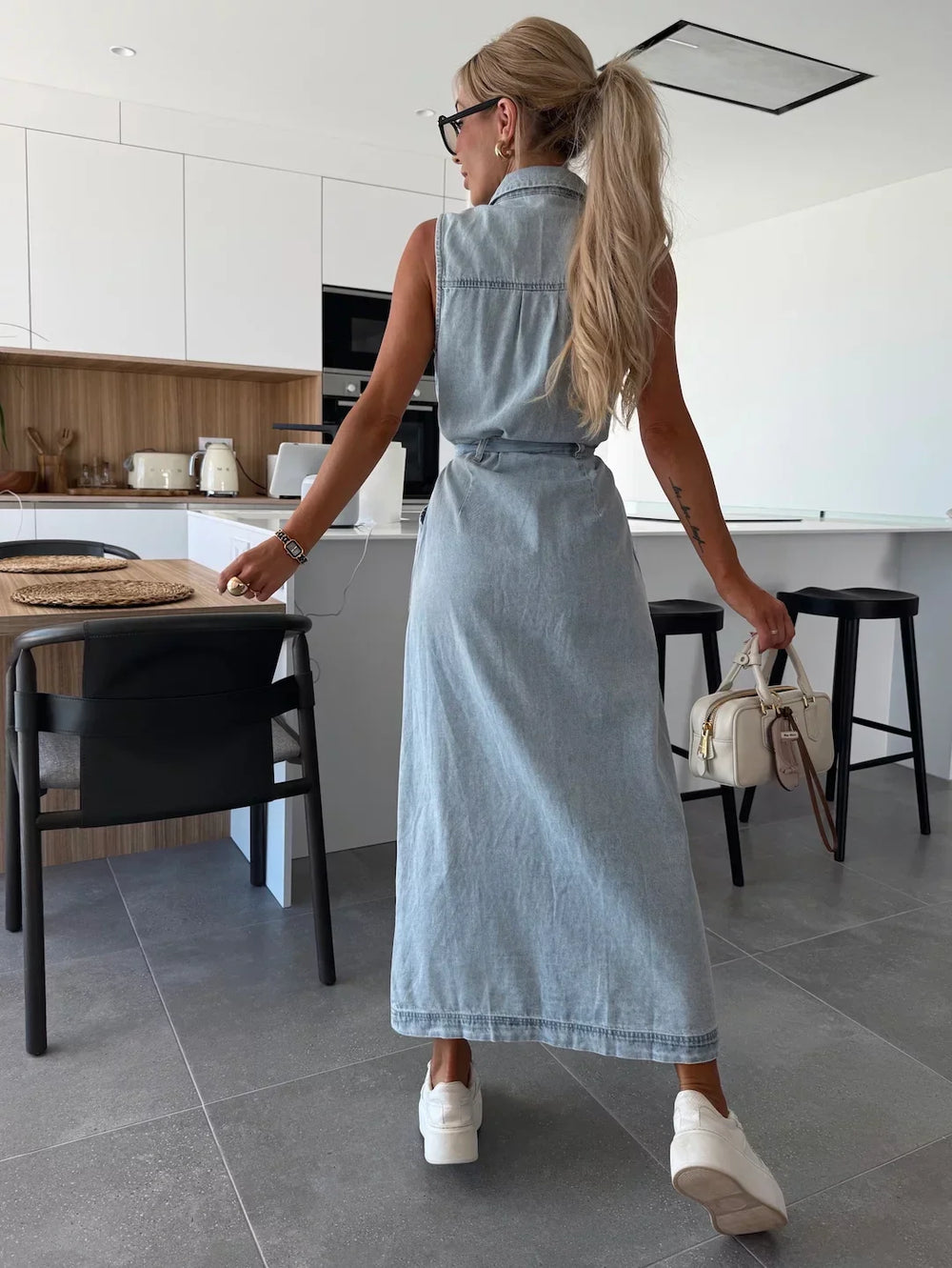 Naya Casual Denim Dress