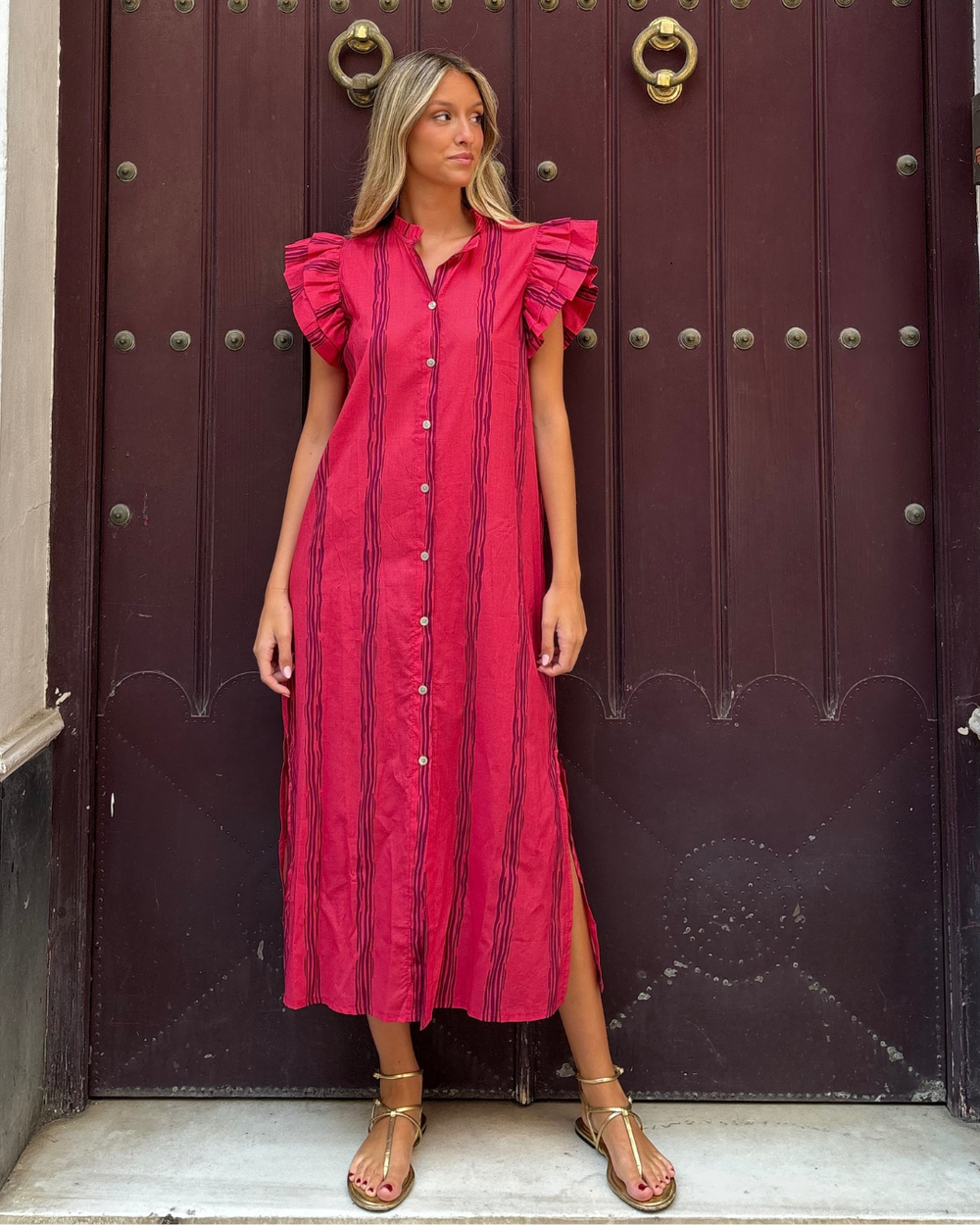Malea Zeitloses Rosé-Dress