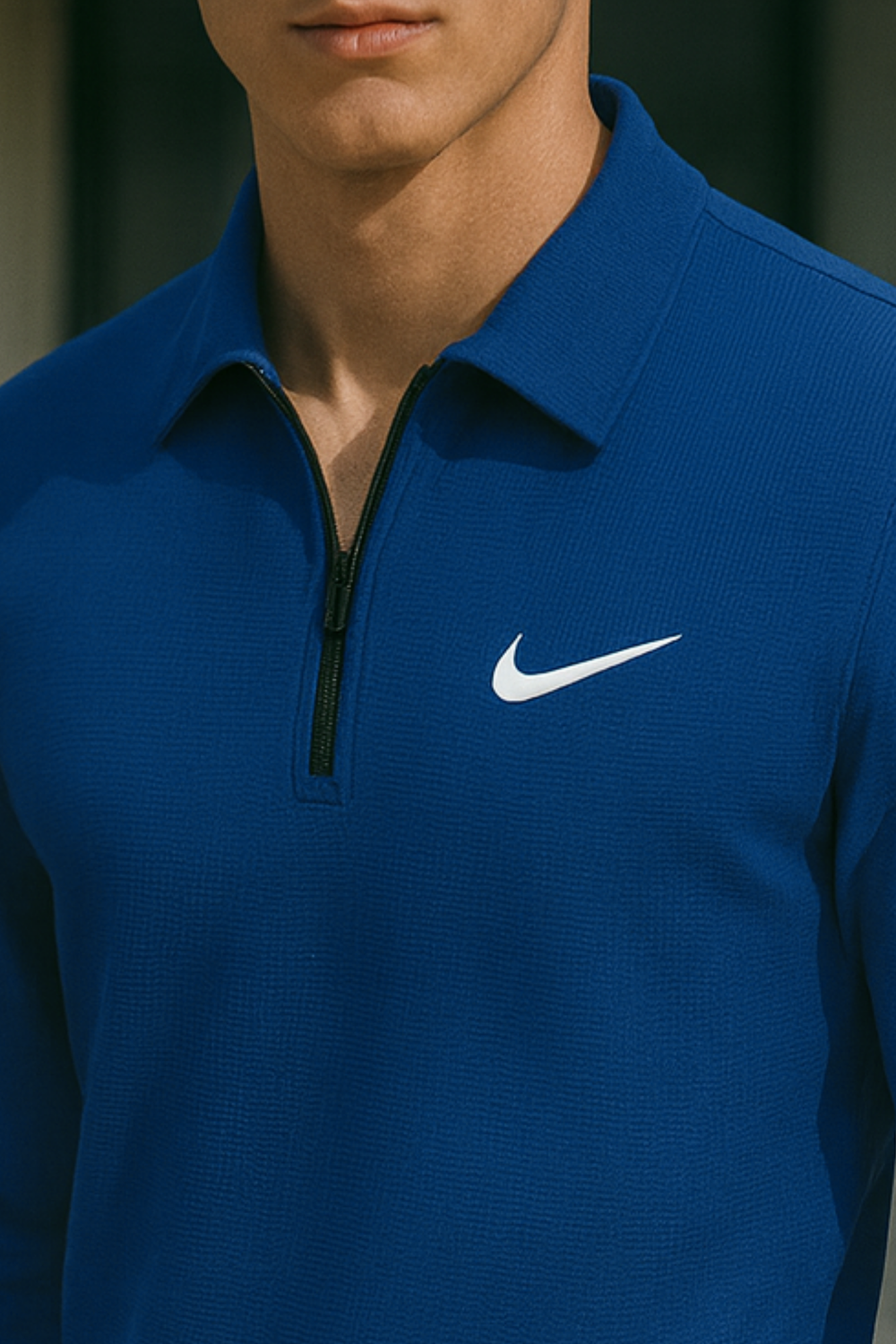 Jhanrik Matching Two-Piece Polo Sweatsuit Set Premium Set