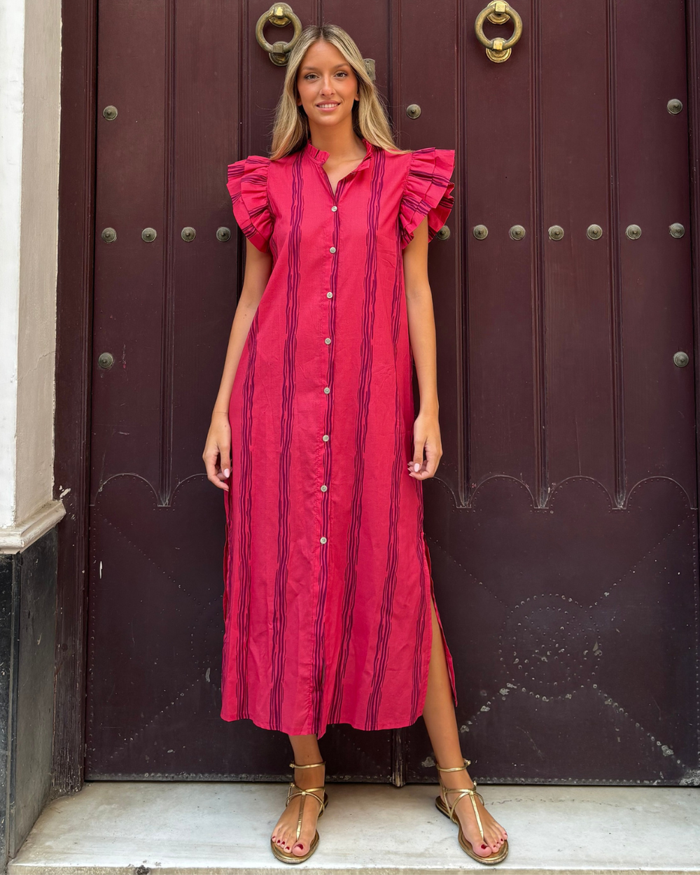 Malea Zeitloses Rosé-Dress