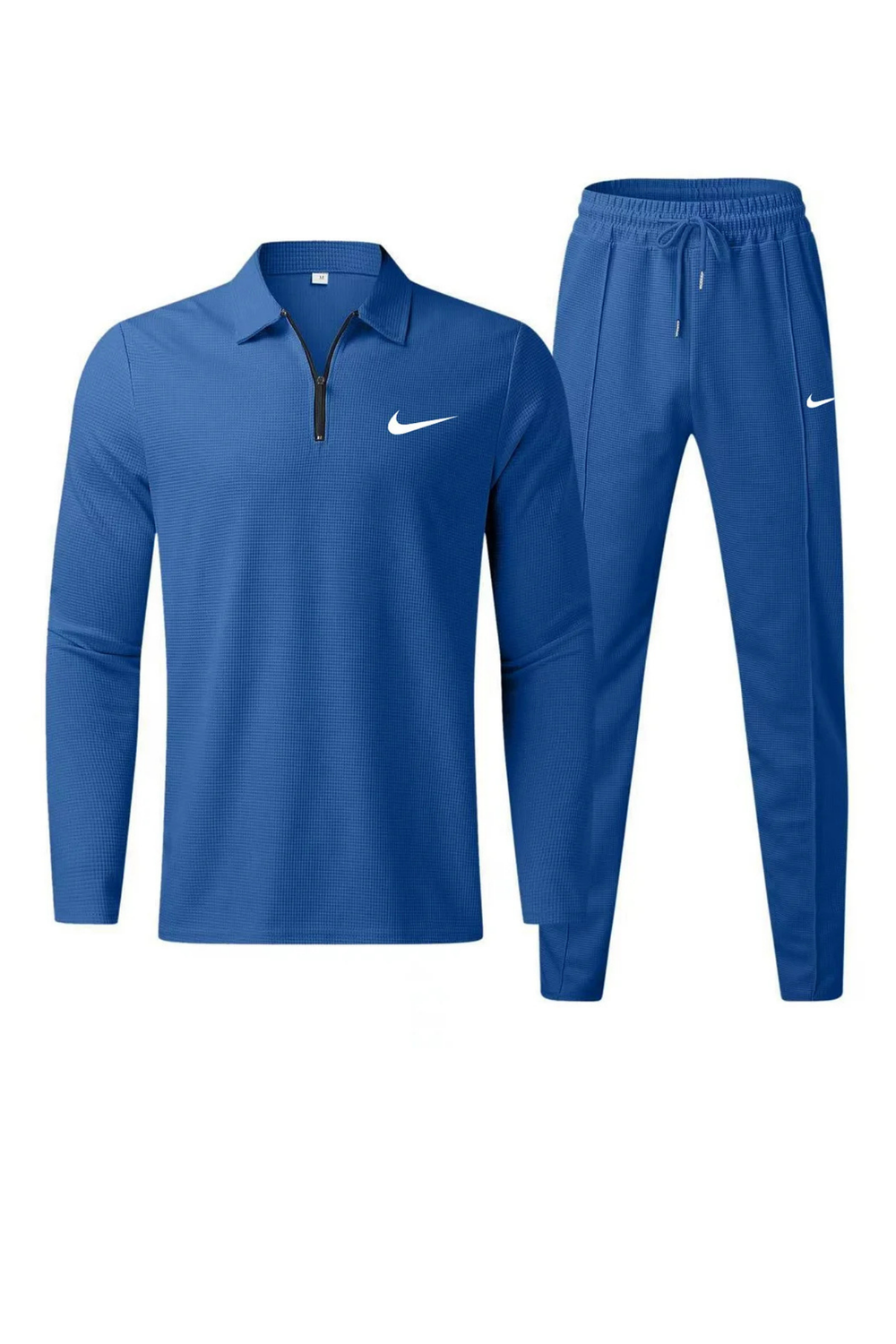 Jhanrik Matching Two-Piece Polo Sweatsuit Set Premium Set