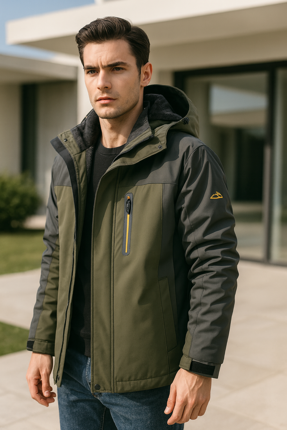 Mick Waterproof Weather-Resistant Windproof Jacket