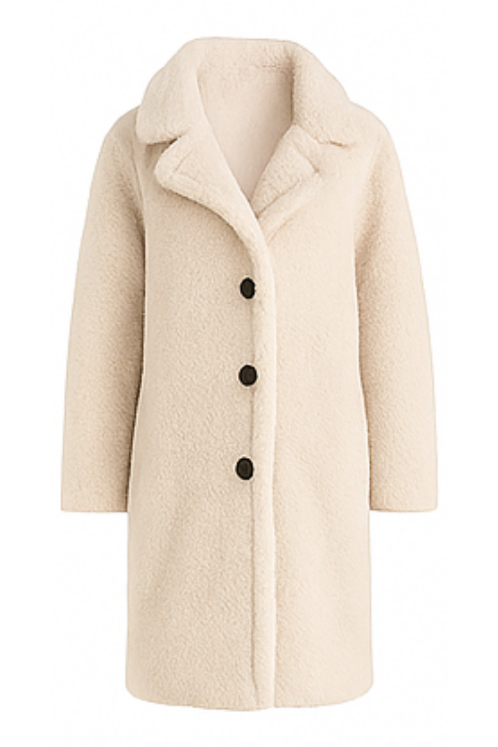 Jess Teddy Mantel White