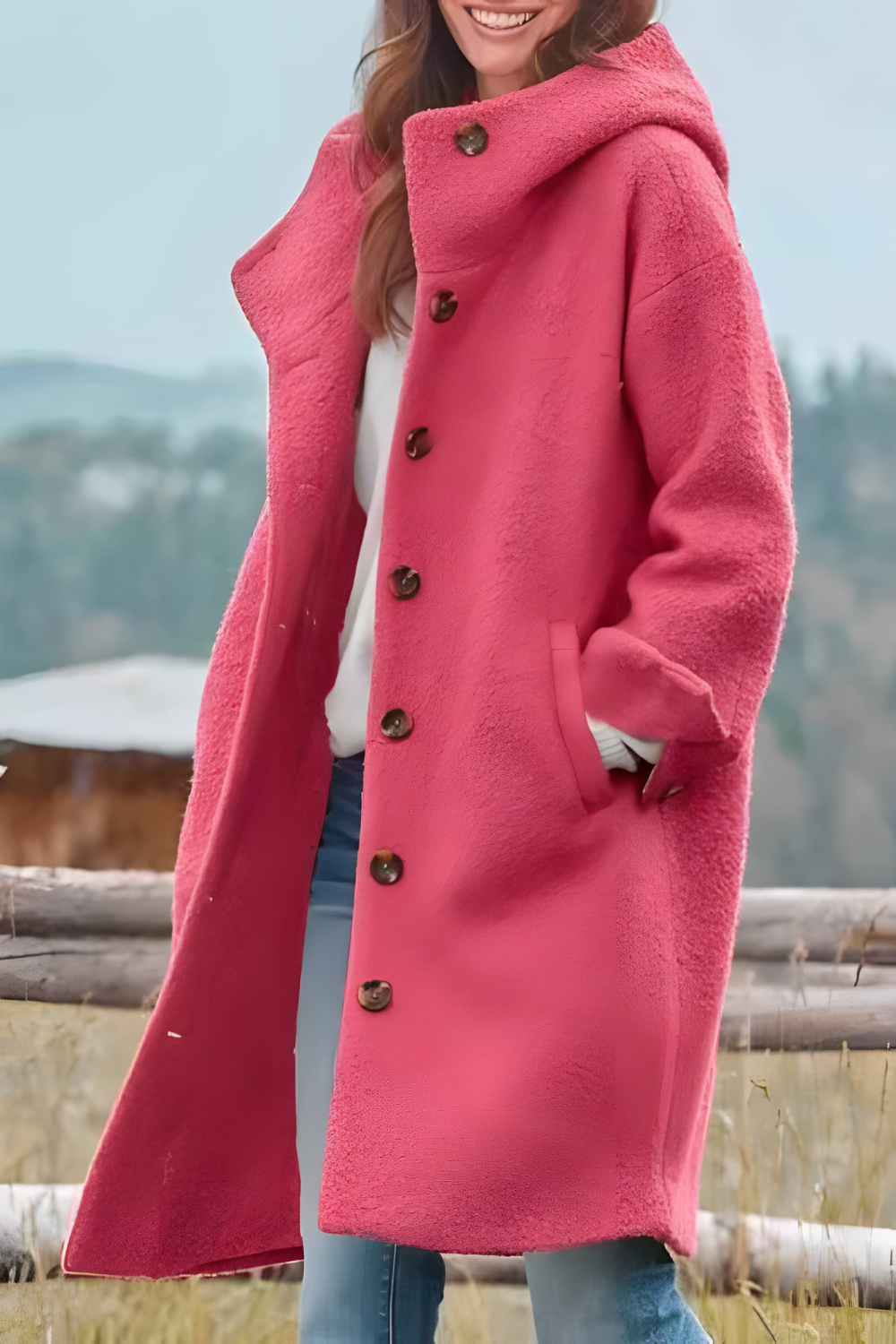 Aemie Stylish Long Coat